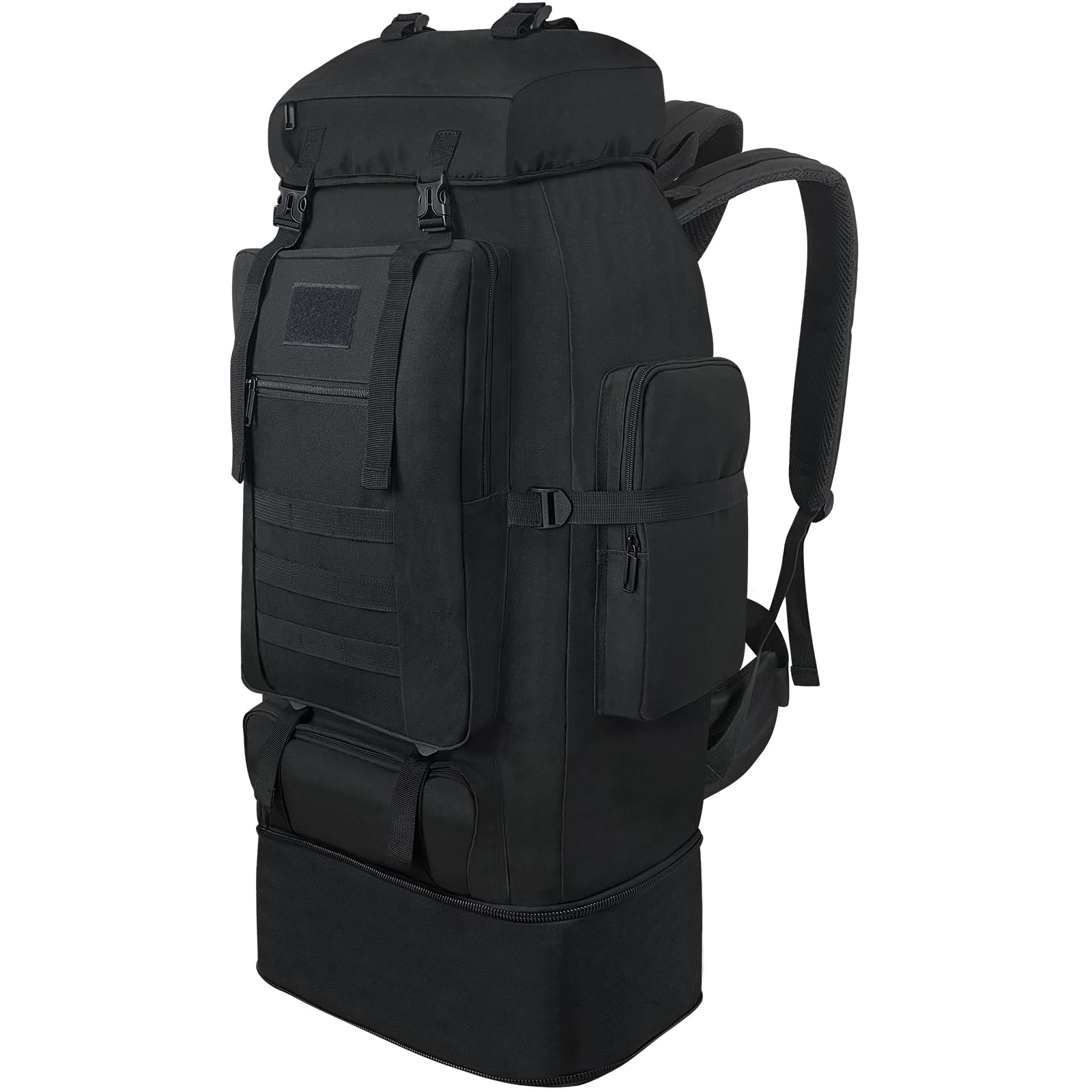 Vaupan 100L Tactical Backpack, 100-litre capacity in vaupan's molle build