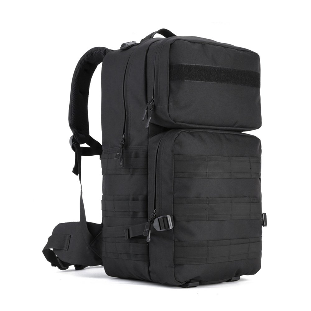 YuanWen 55L Tactical Backpack, 55-litre capacity in yuanwen's molle build